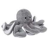 Play Hour Giant Realistic Stuffed Octopus Plush Soft Toy for Ages 3 Years and Up - Grey, 60cm